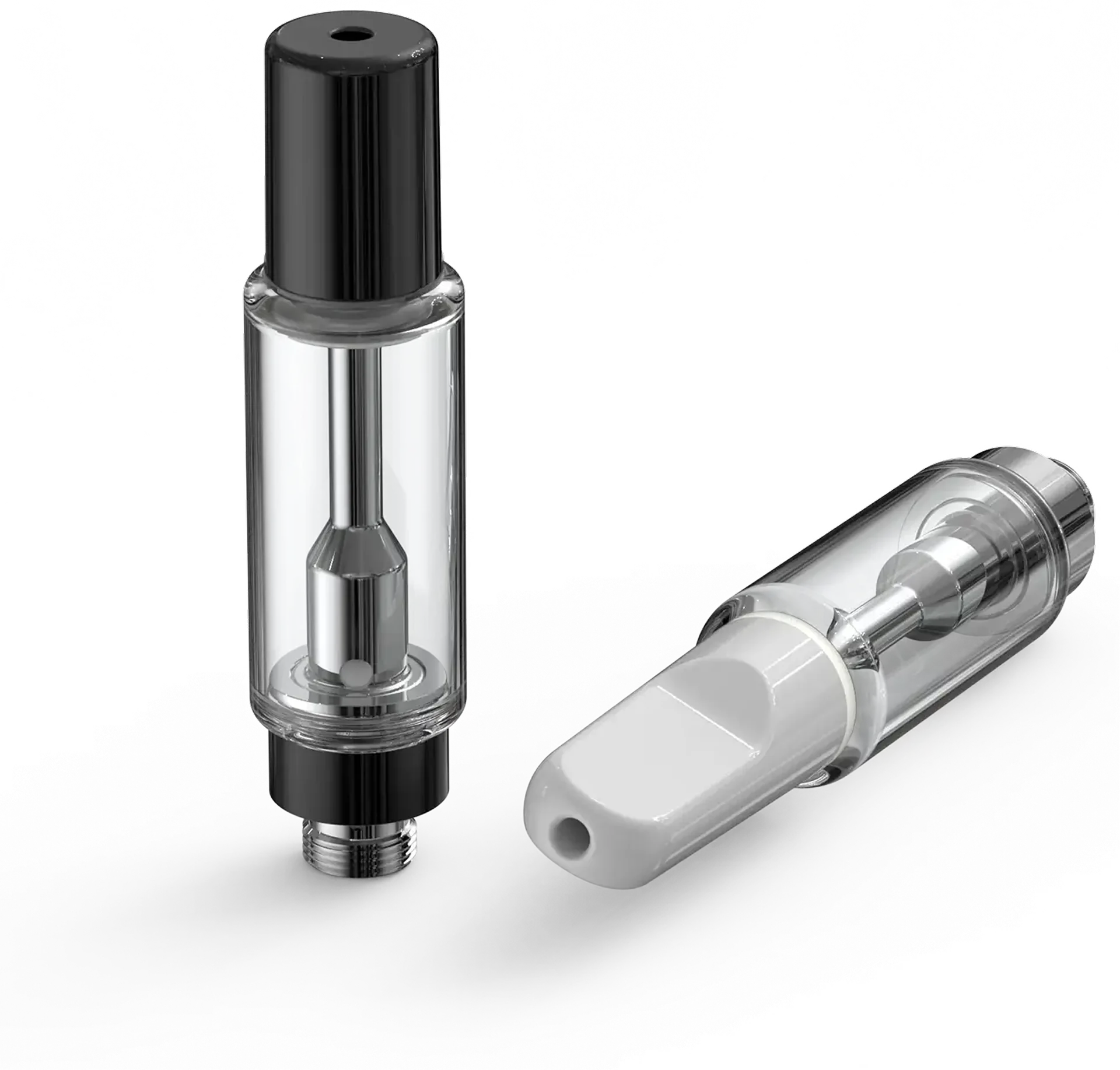 2G Slim 510 Thread Cartridge — two angles showing internal structure