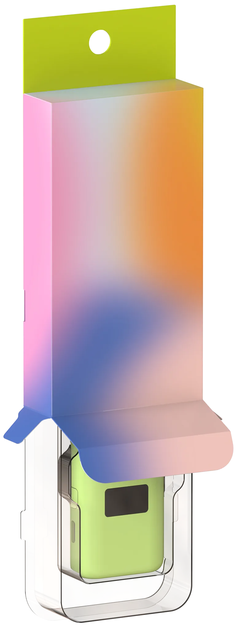 Plastic Insert Paper Slide Box